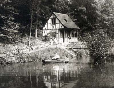 Fischerhuschen in den 1930er Jahren