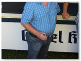 Helmut Liebold schaut, ob alles richtig l�uft.