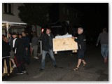 Nach dem Feuerwerk hei�t es Aufr�umen ...